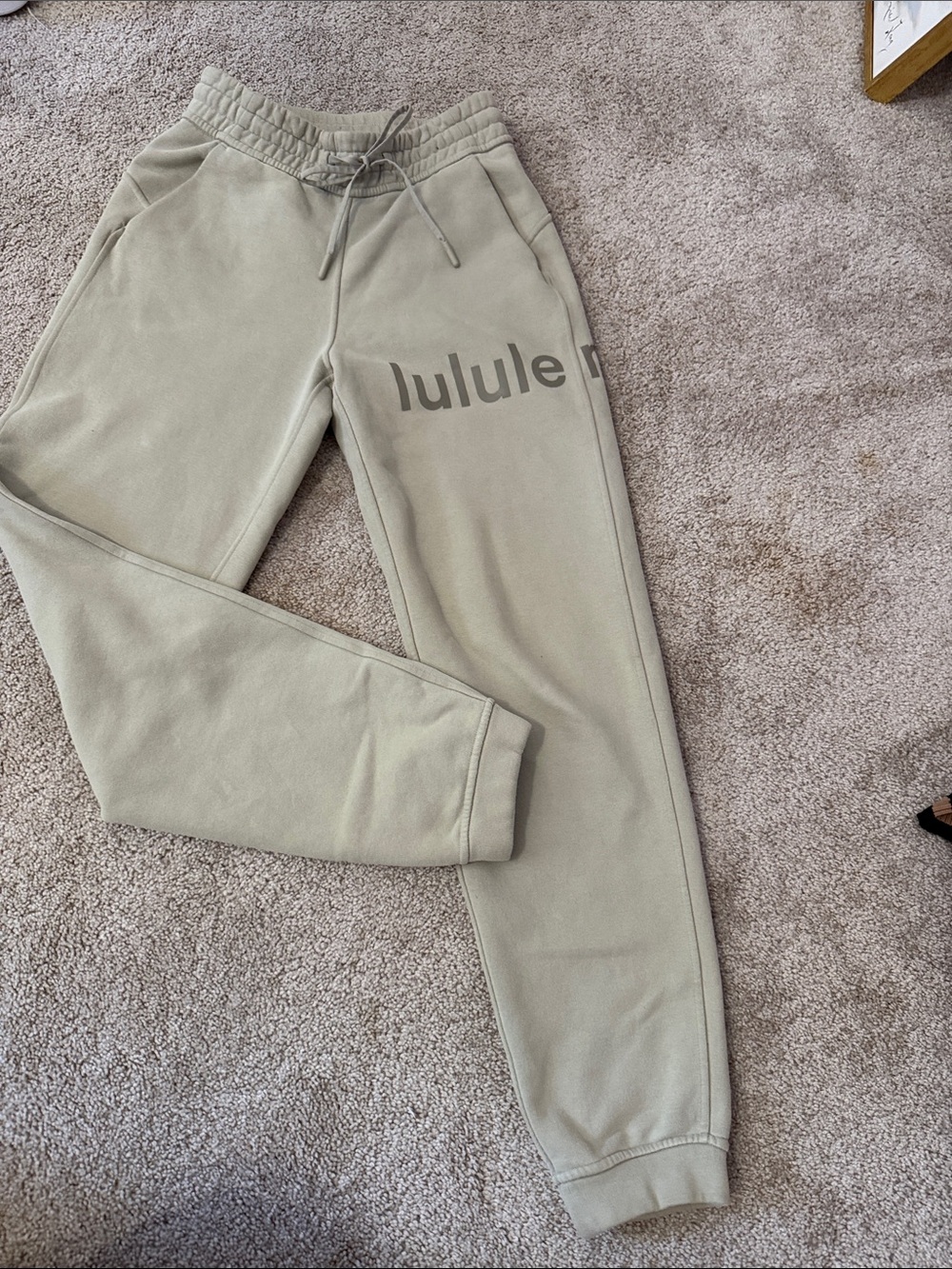 lululemon athletica woman’s Sage Green Jogger Sweatpants